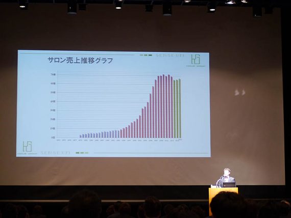 キーワードは「もっと、感動。」<br />
サロンの原点に立ち還った施策の数々
